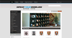 Desktop Screenshot of makeyouremblem.com